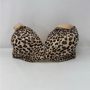 Cacique Intimates Leopard Print Bra Size 42F